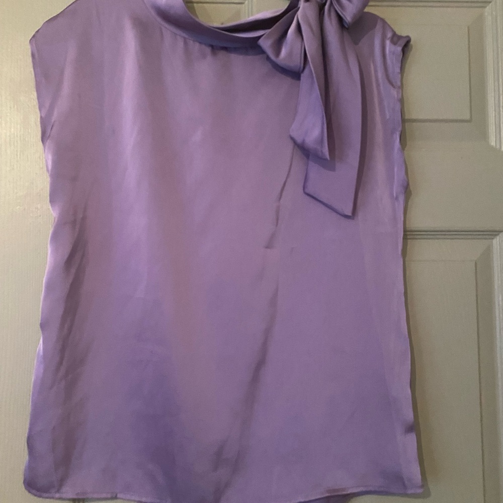 Purple, Silk, Shirt